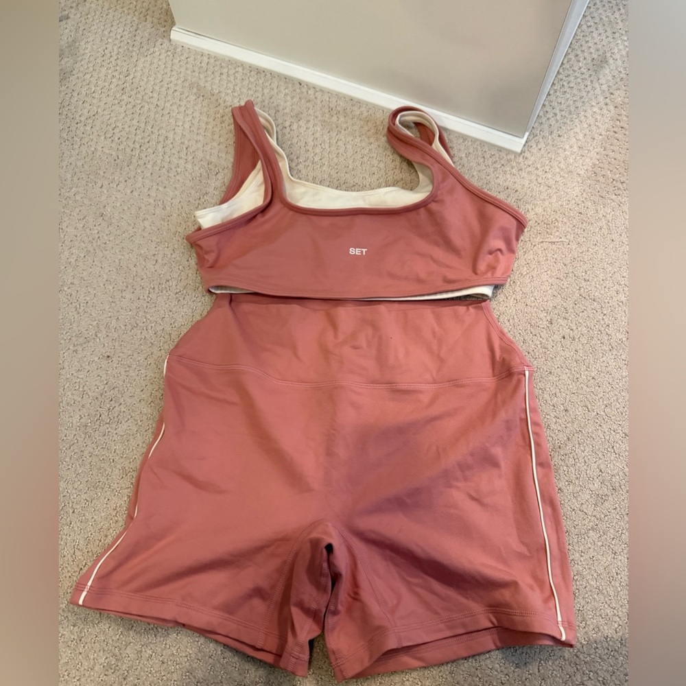 Set active x parke 2.0 set in pink size XL